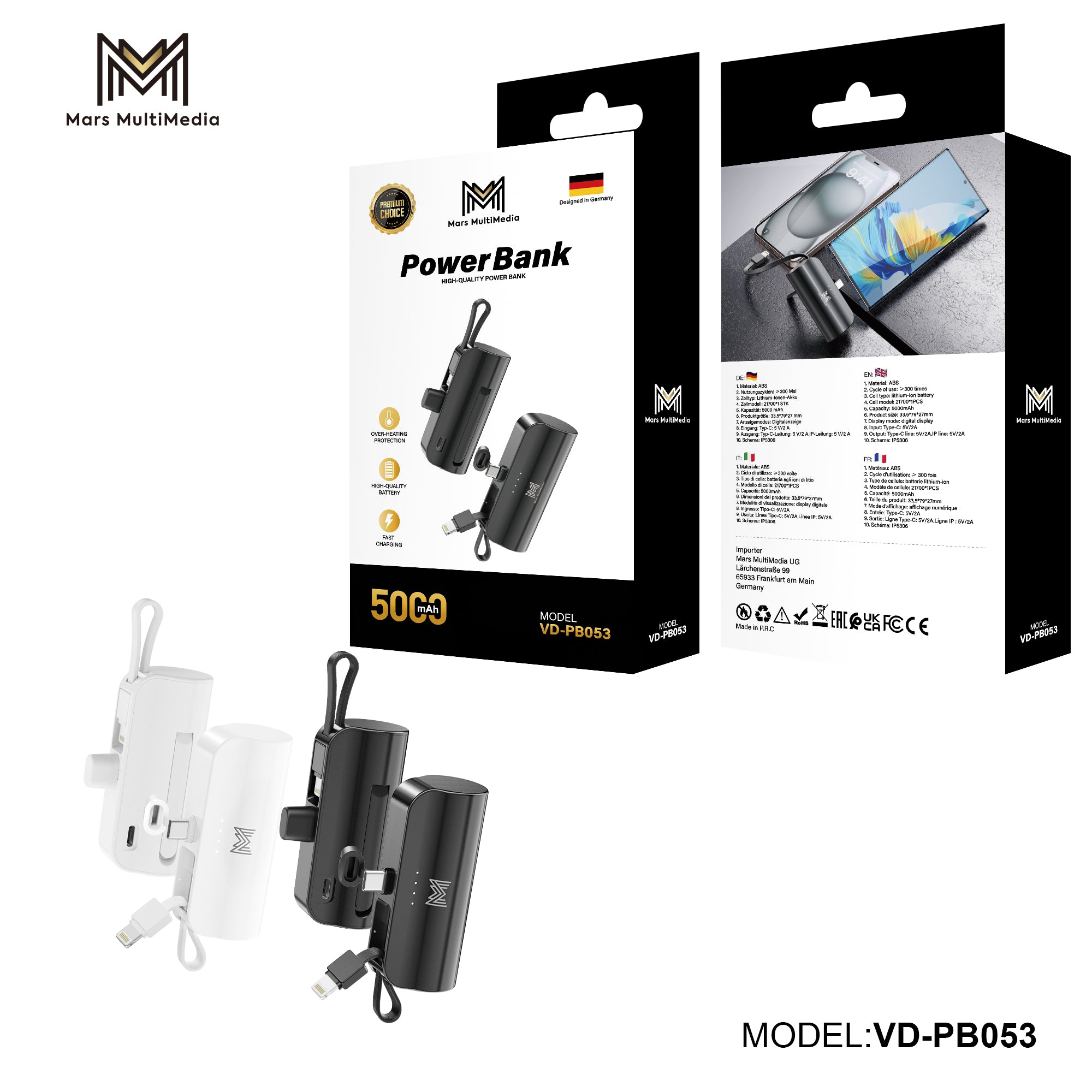 Model: VD-PB053