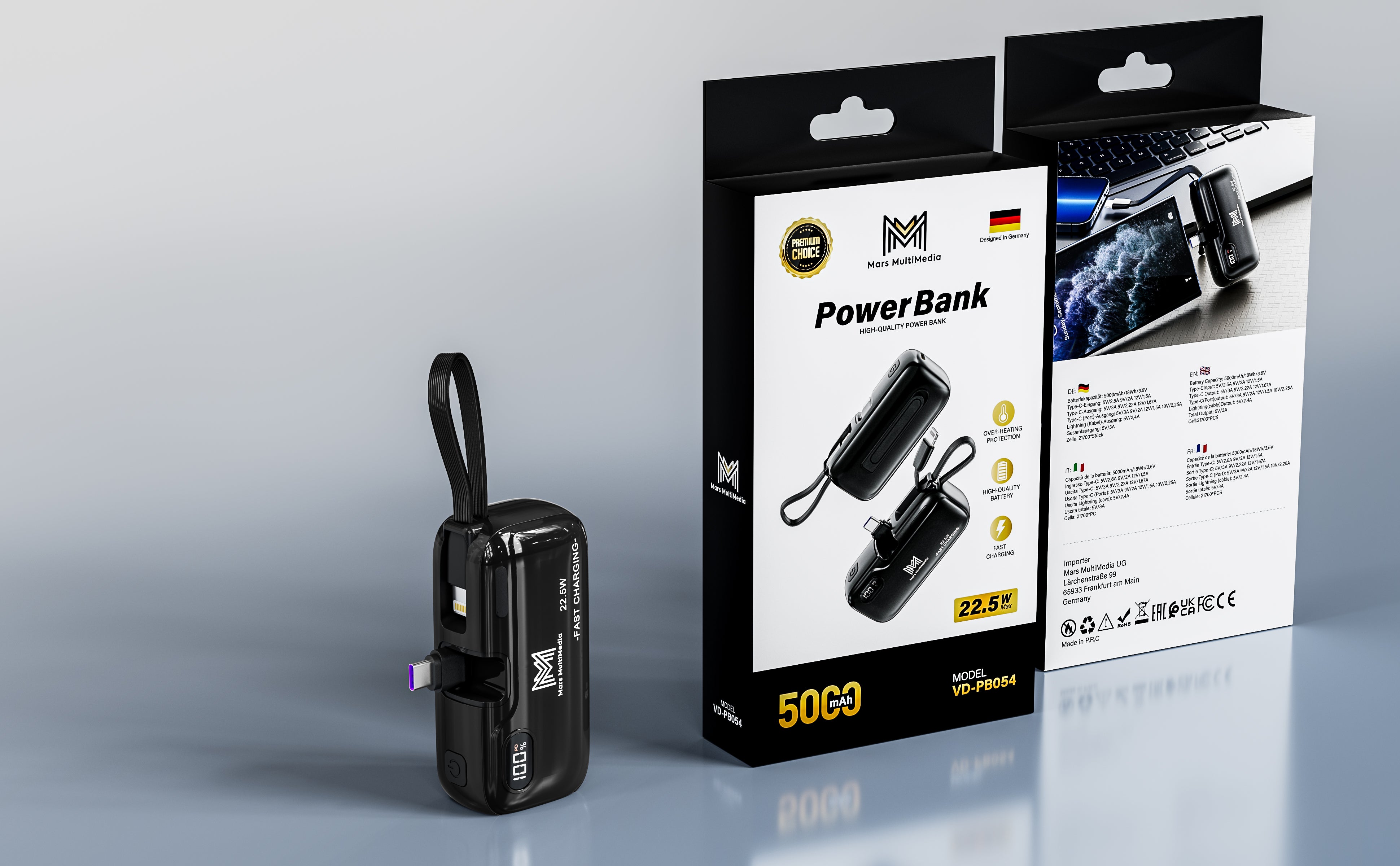 22.5W Fast Charging