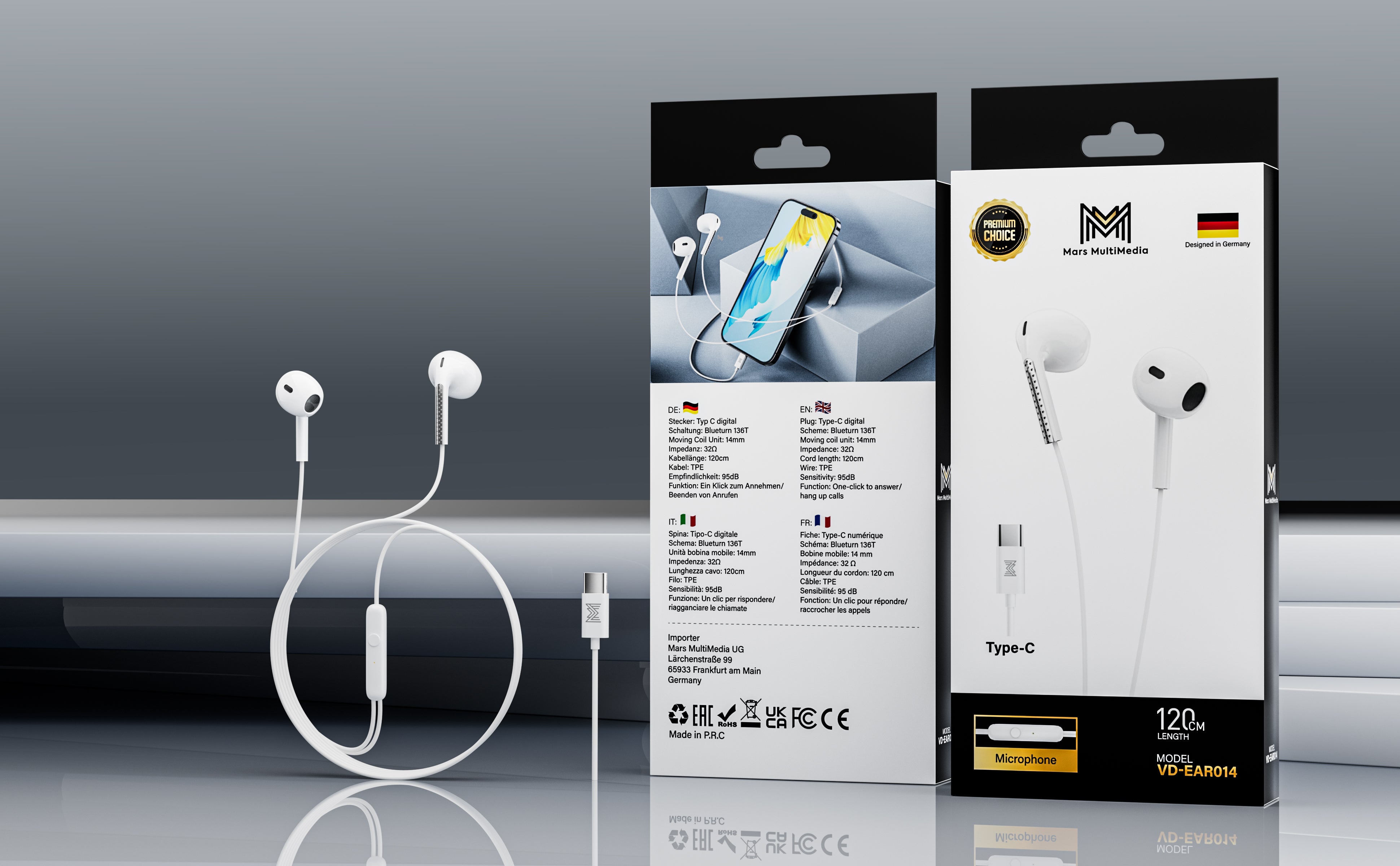 Model: VD-EAR014